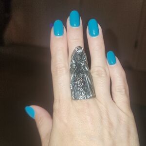 Extremely RARE Martha Rotten adjustable witch/Hecate goddess ring